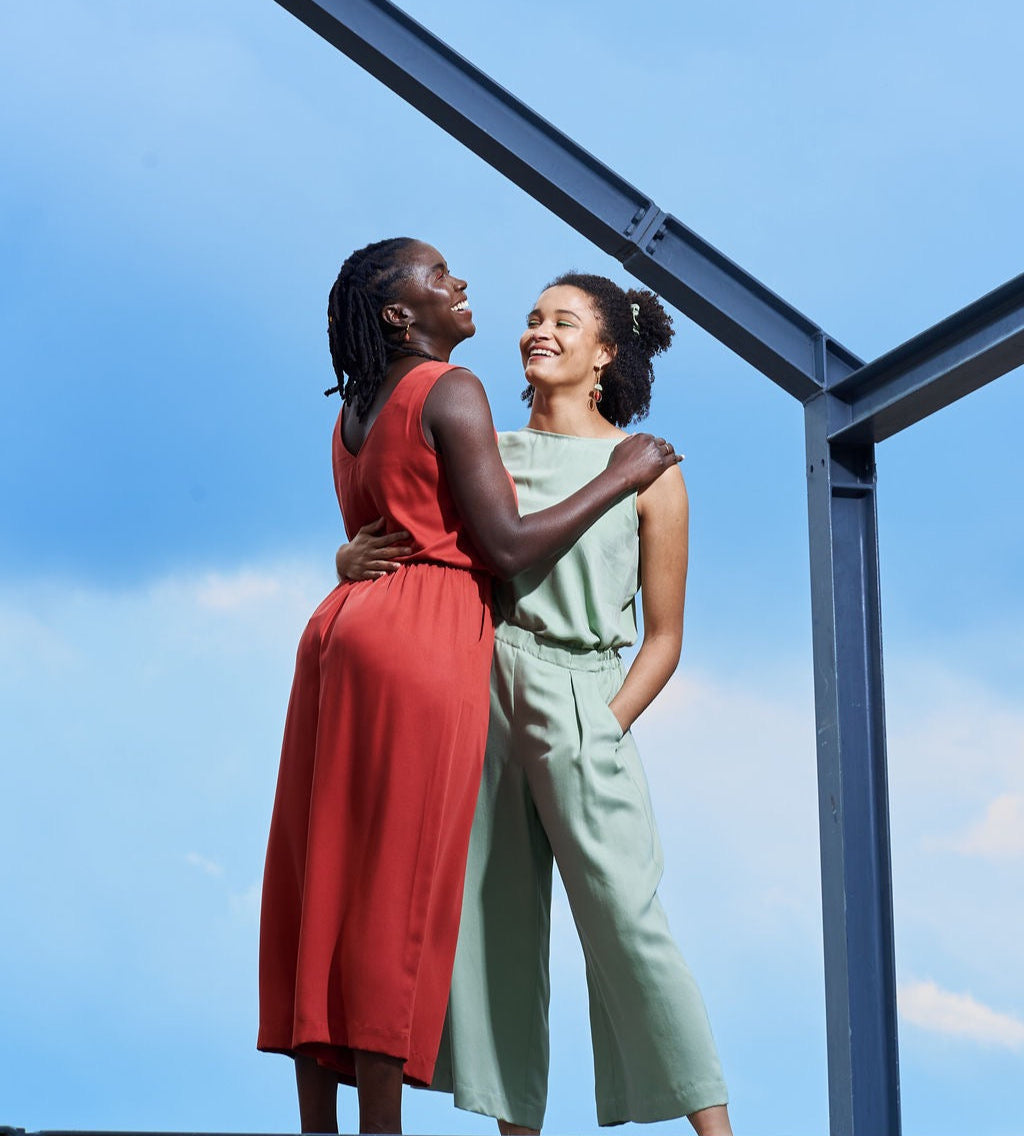 Sommerhose aus TENCEL™ Culotte oder lang - handgefertigt in Hamburg | Jede Studio