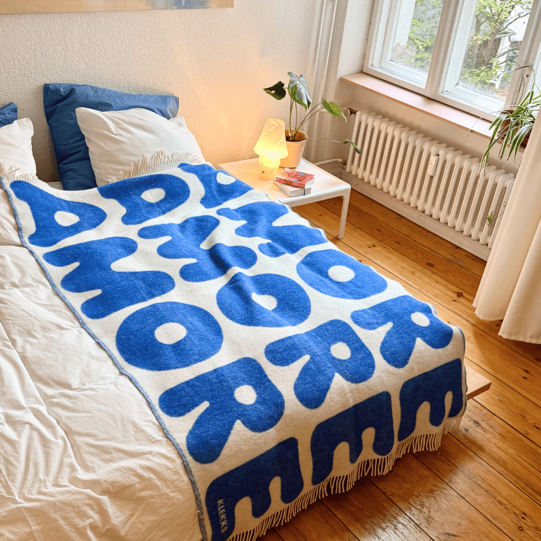 Wolldecke AMORE | Klekks simply love it.- simply love it.