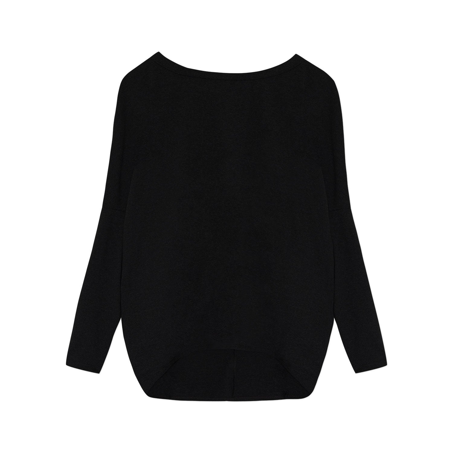 Longsleeve SLABBY schwarz Bio-Baumwolle