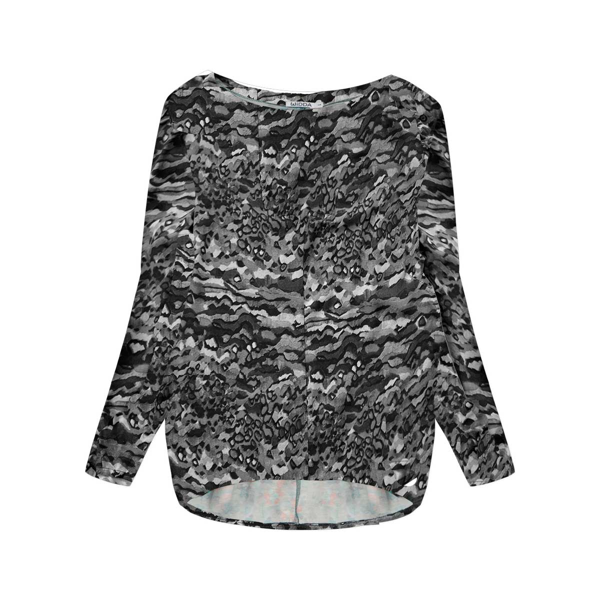 SLABBY - gemustertes Oversize Longsleeve aus ECOVERO™