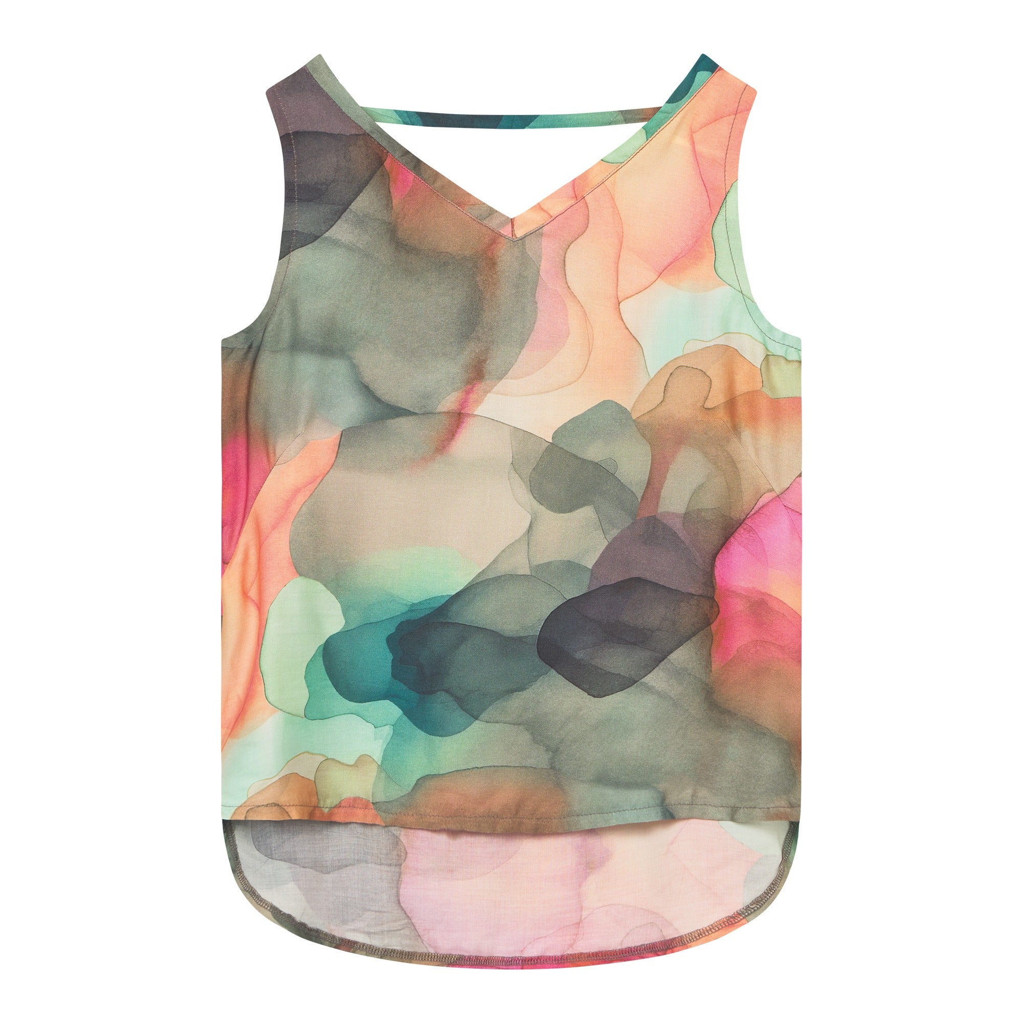 Sliptop VAU clouds Print aus ECOVERO®