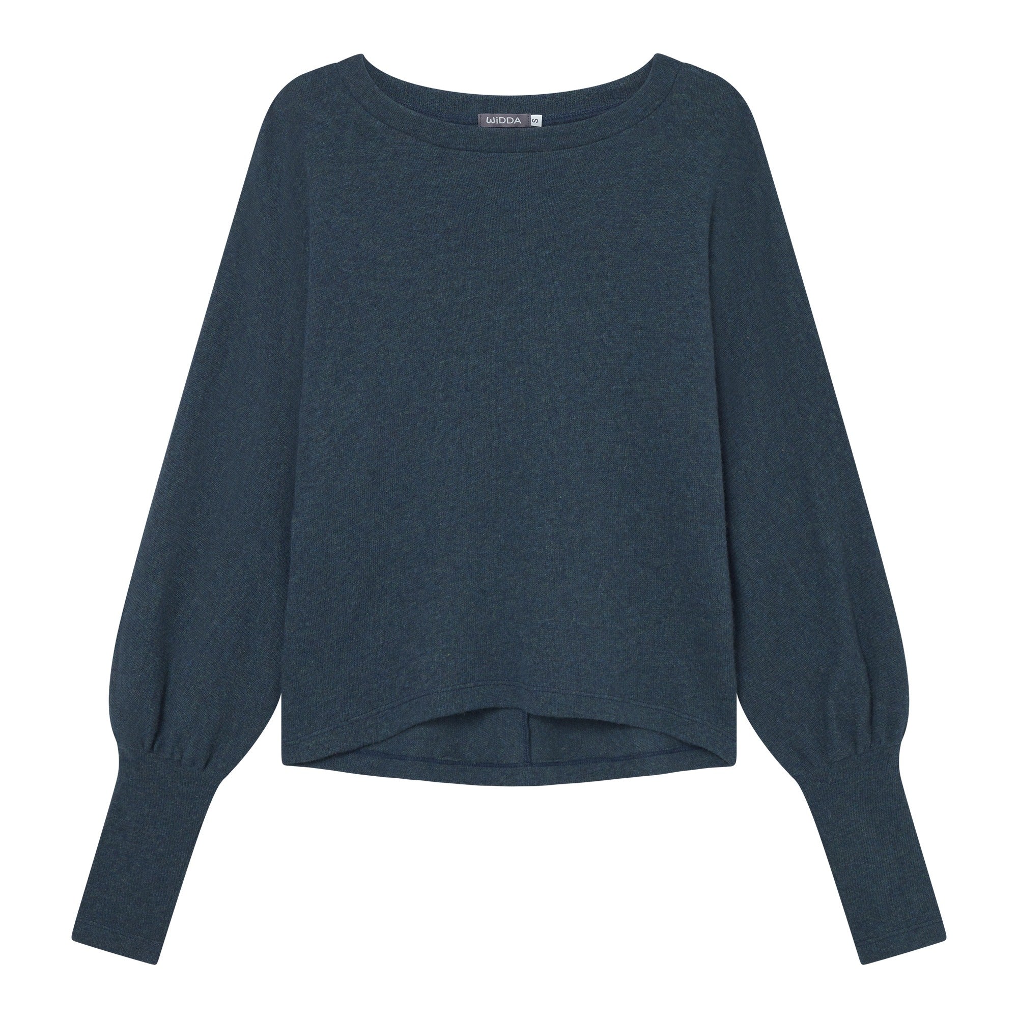 Pullover BOXI petrol aus recycelter Wolle