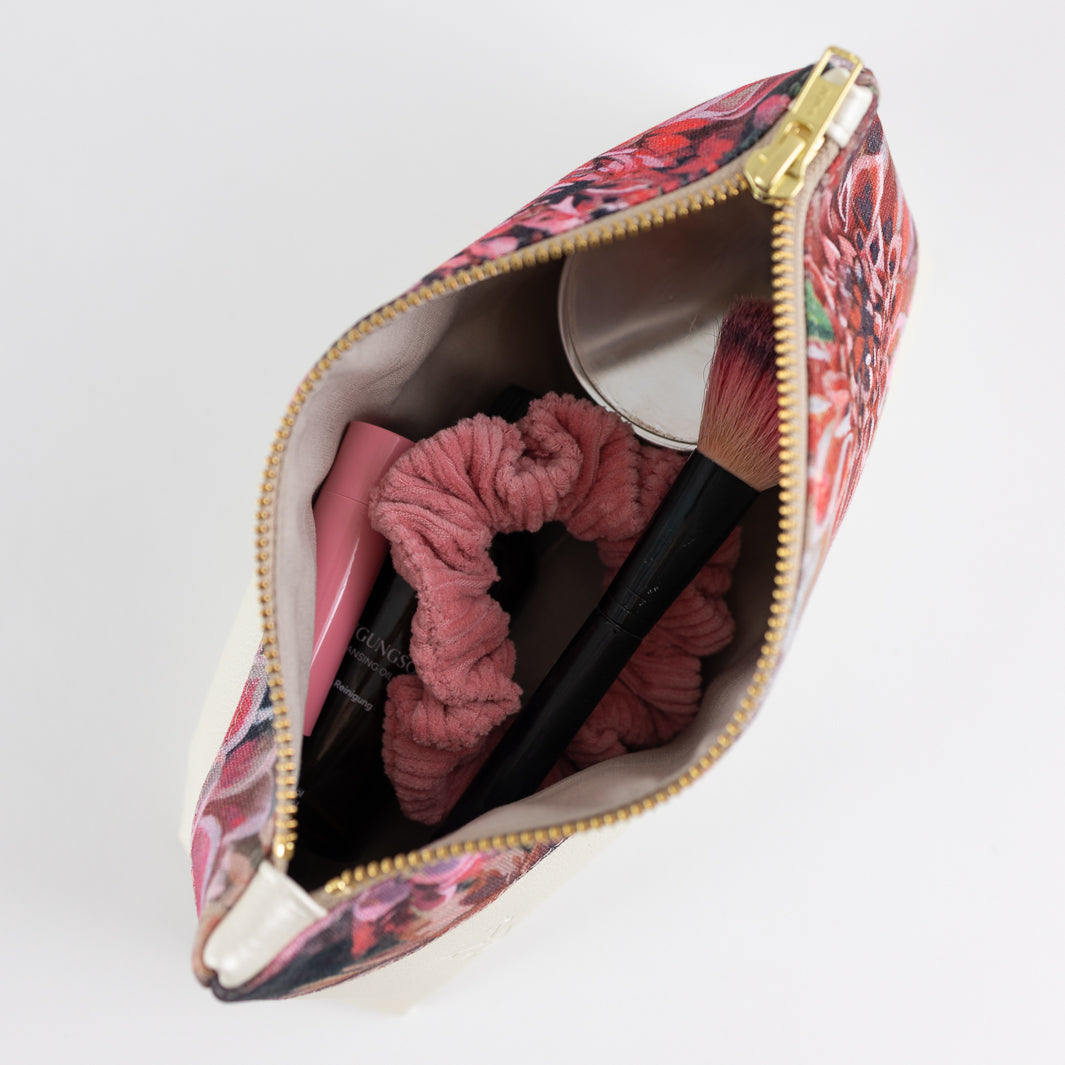 Kosmetiktasche Spring Blossom - vegan und handgefertigt in Berlin | NOAS