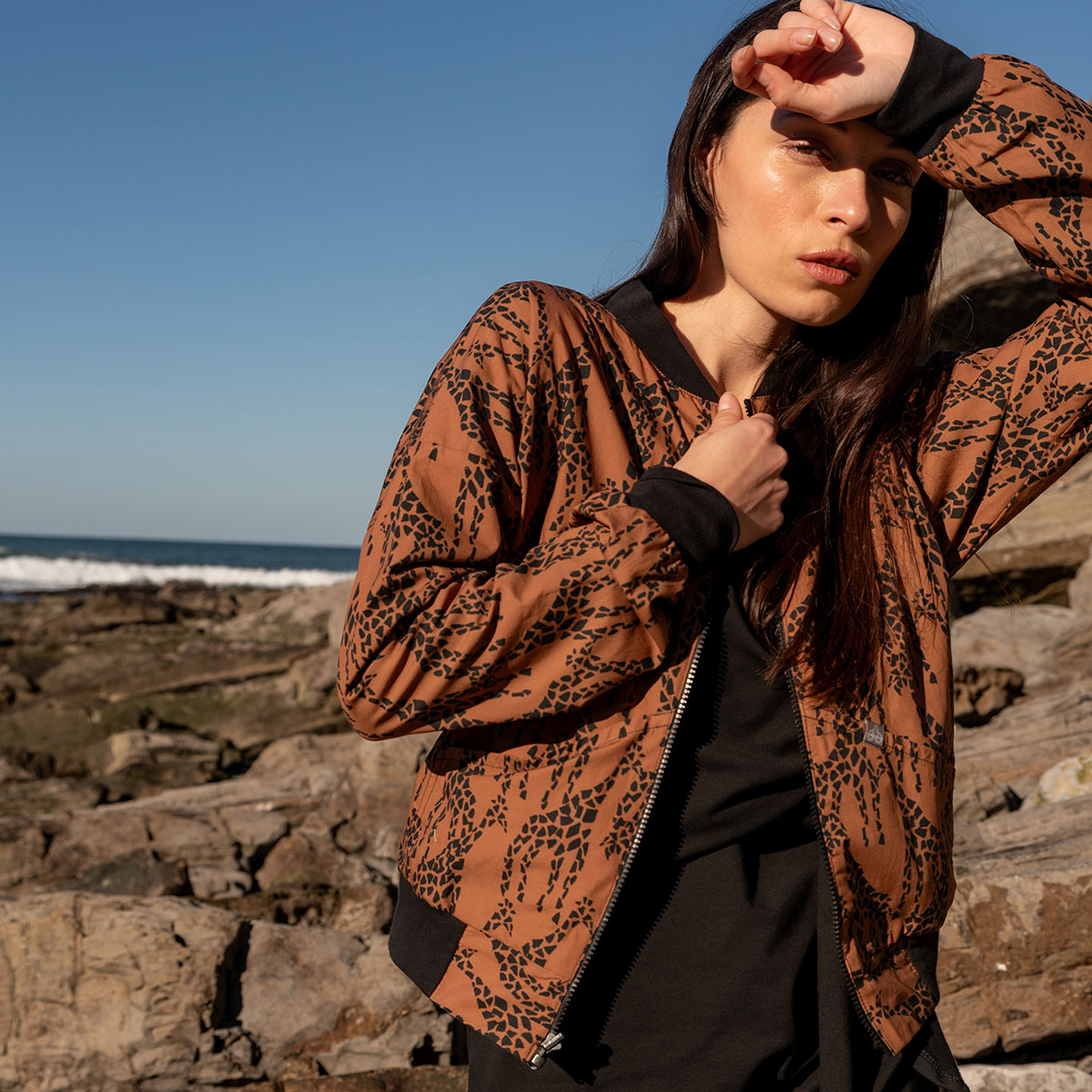 Wendeblouson TURNER Giraf/Schwarz