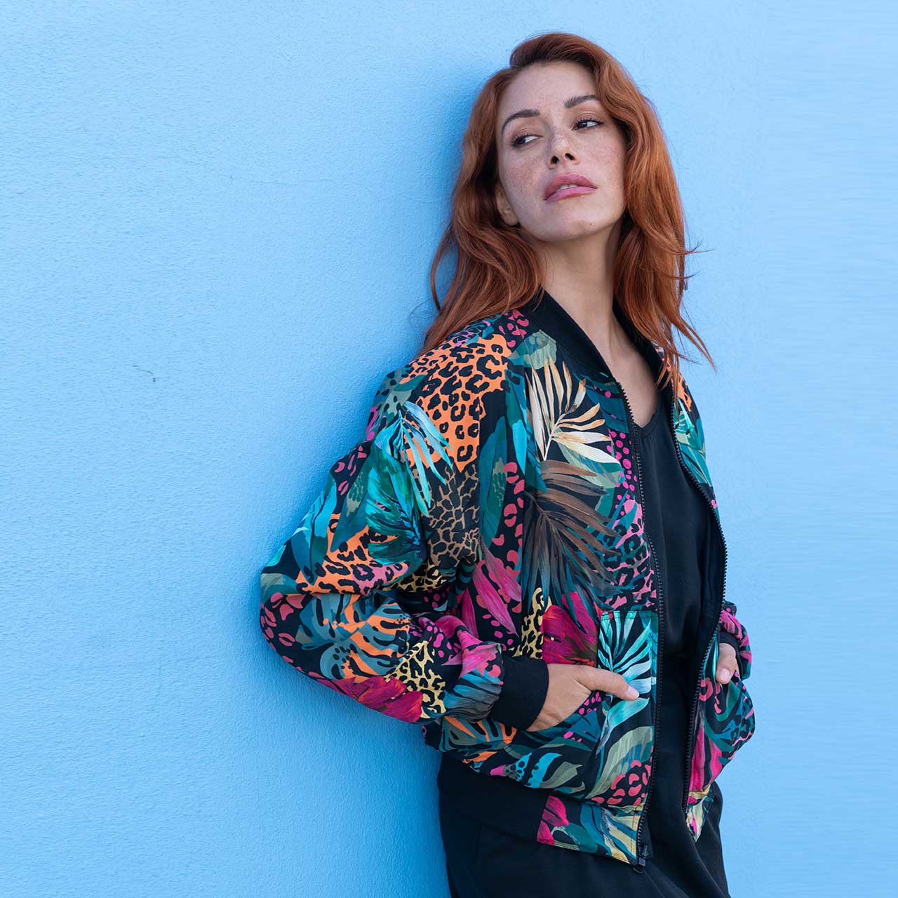 Wende-Blouson TURNER Tropic/Schwarz