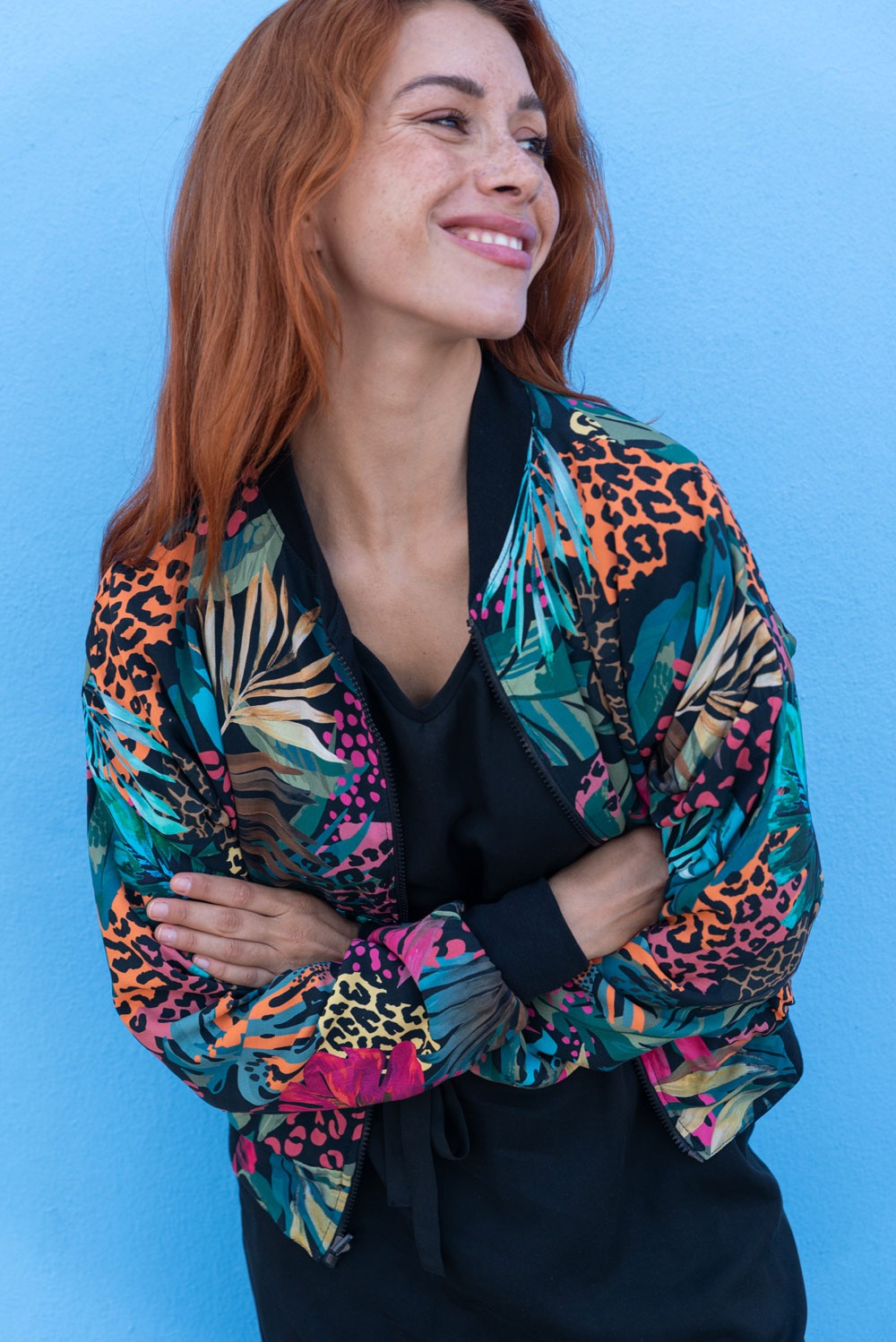 Wende-Blouson TURNER Tropic/Schwarz