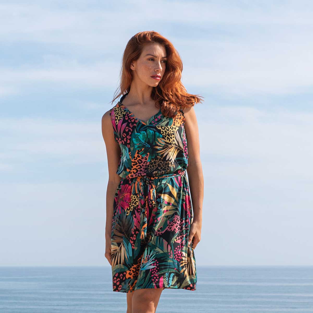 Sommerkleid RANI Print Tropic aus ECOVERO®