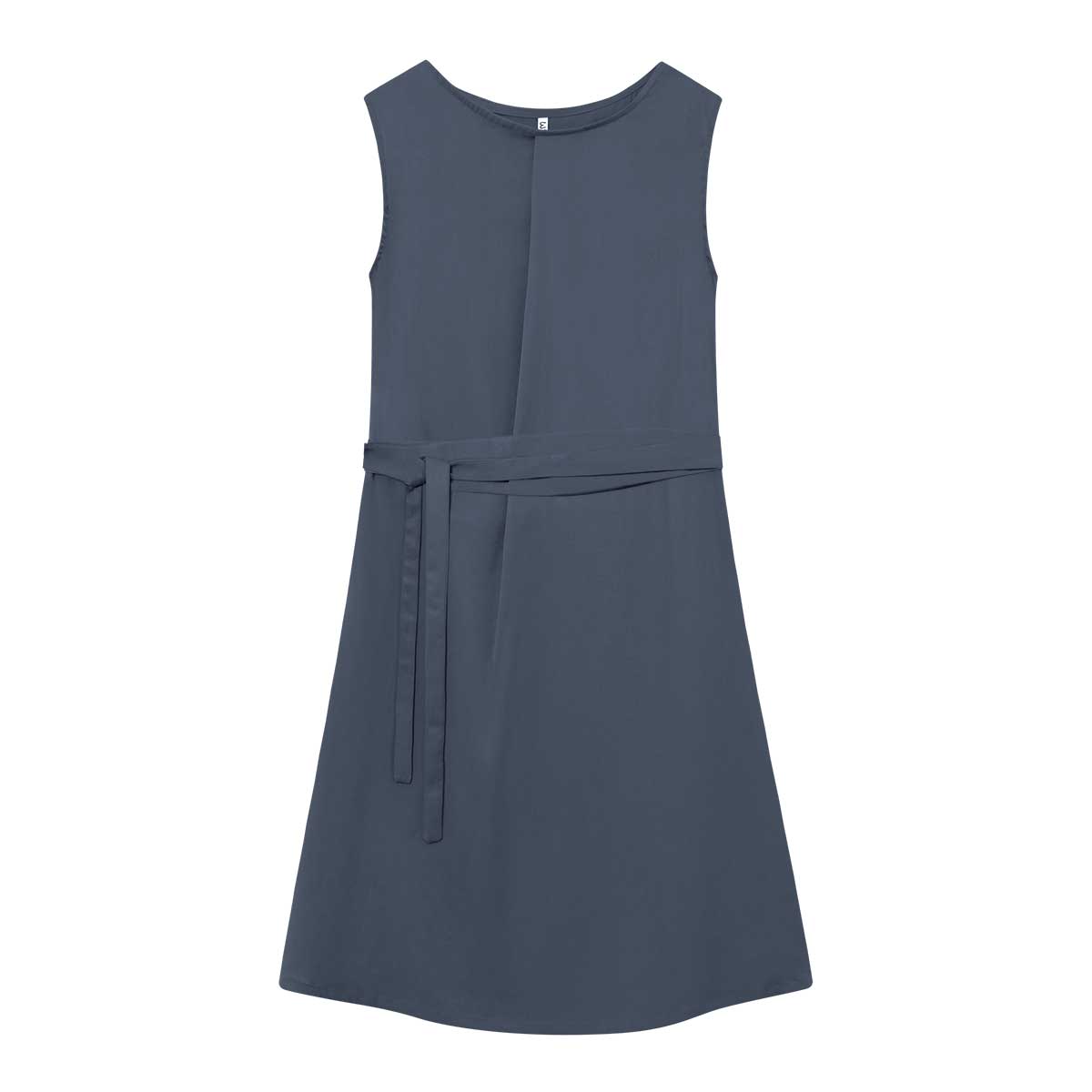 ADELE Kleid aus TENCEL® in Rauchblau