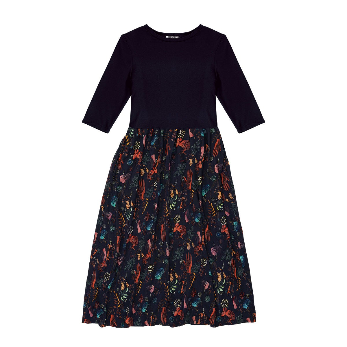 Kleid MIXI night/afri Print aus ECOVERO®