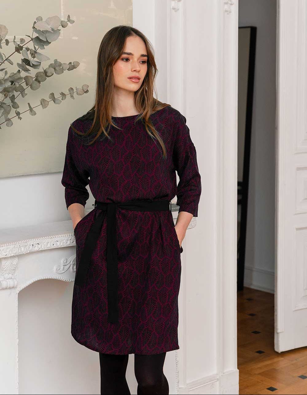 Kleid PURA beere aus ECOVERO® WiDDA- simply love it.