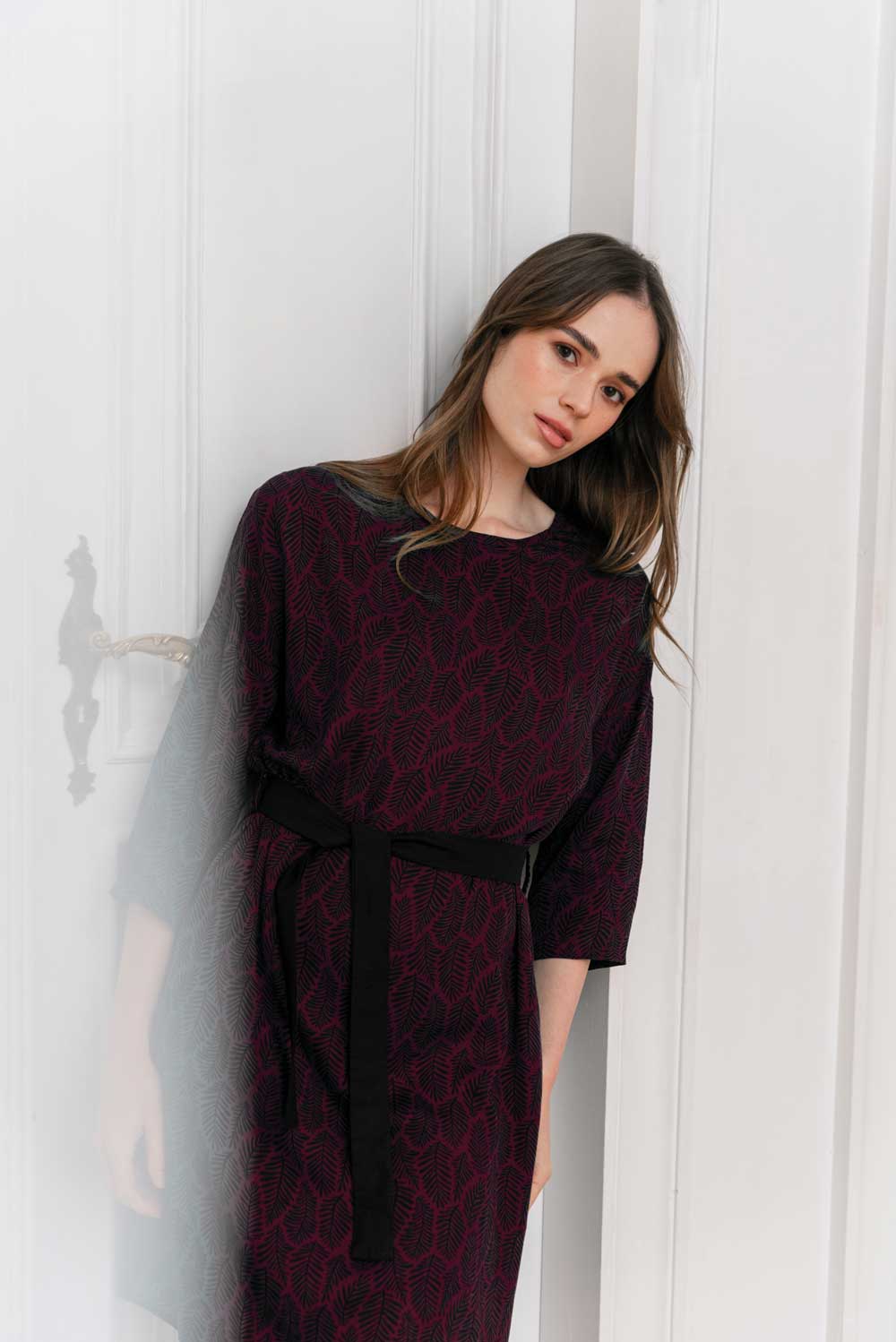 Kleid PURA beere aus ECOVERO® WiDDA- simply love it.