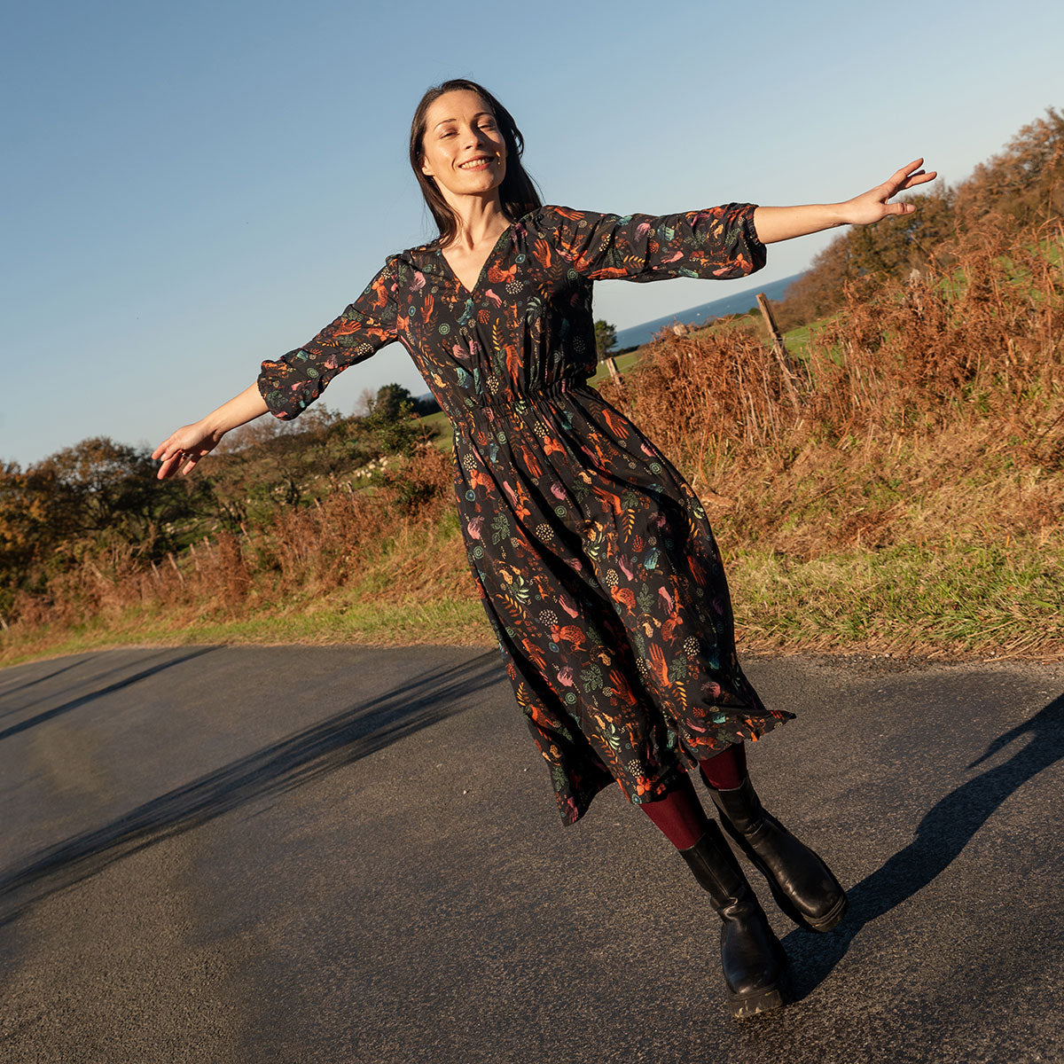 Kleid ONNY afri Print aus ECOVERO®