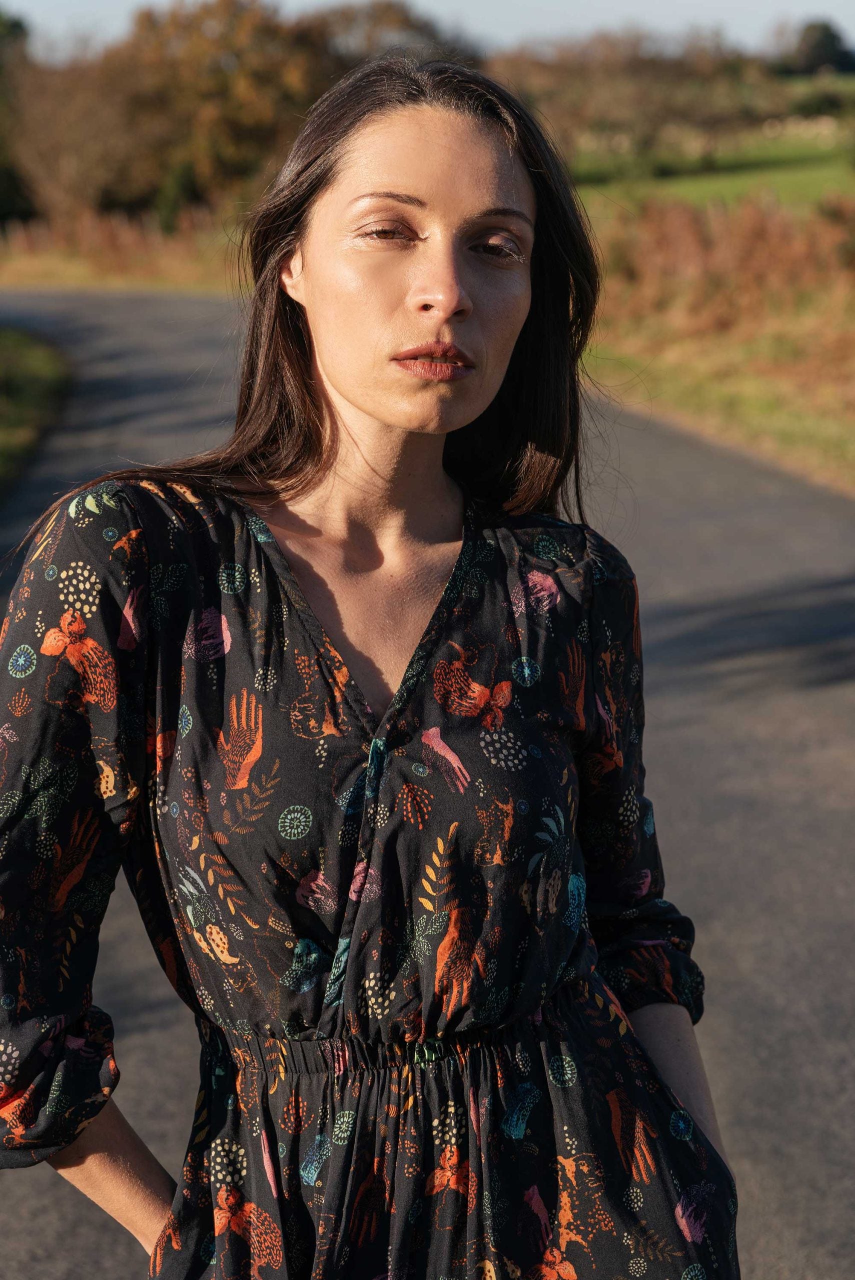Kleid ONNY afri Print aus ECOVERO®