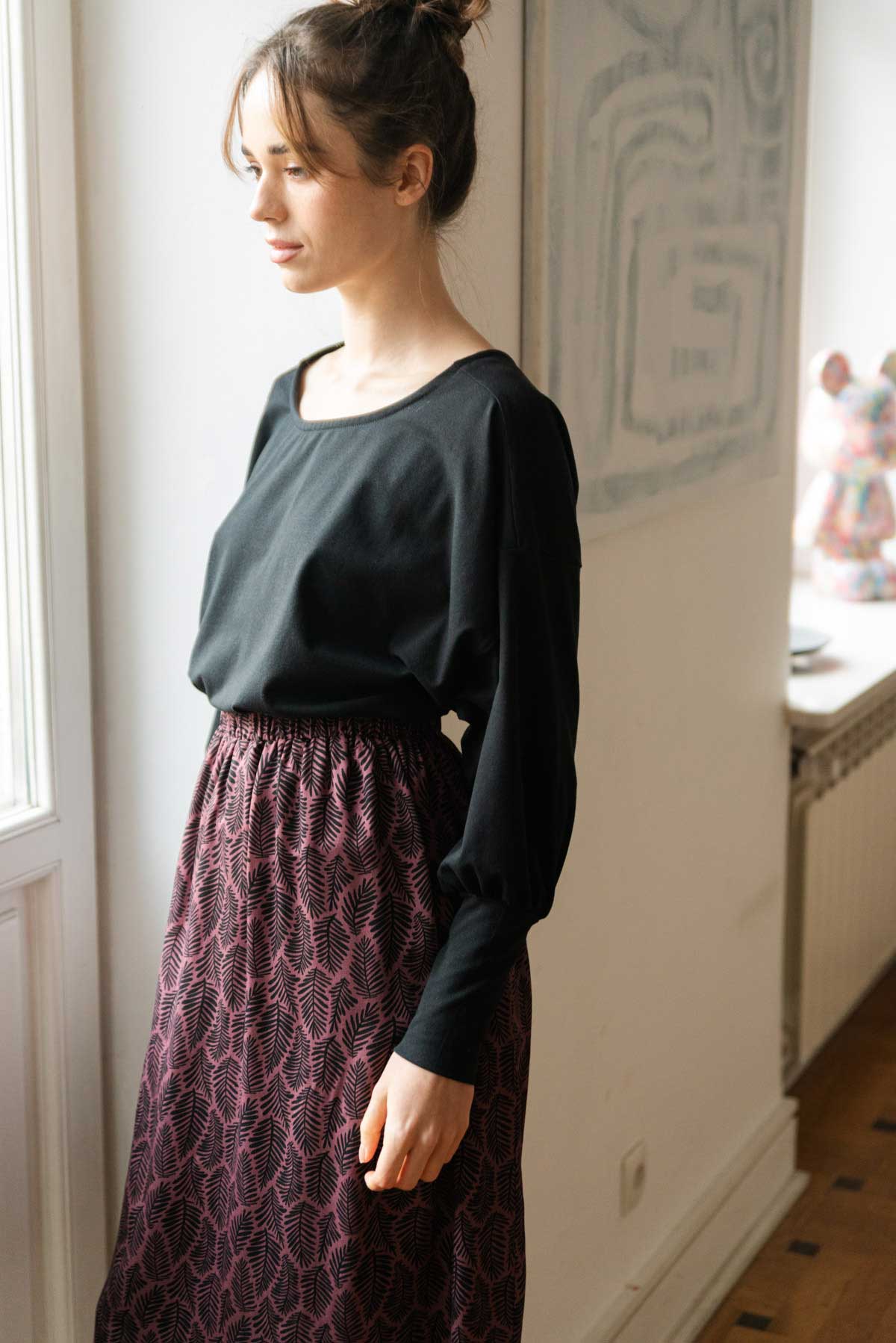 Rock SYMPLA beere aus ECOVERO®