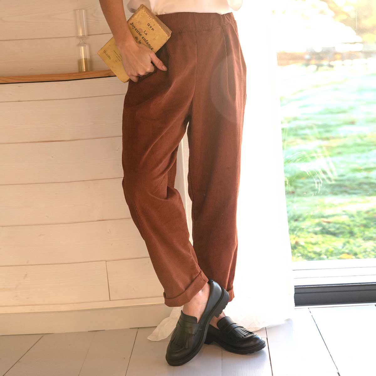 Cordhose SEPP Caramell
