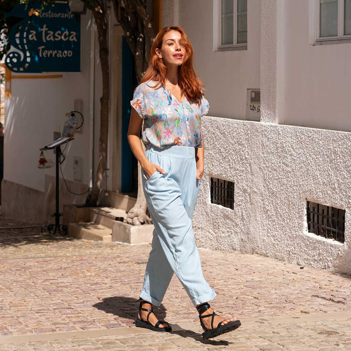 Bundfaltenhose JUPP Jeans aus TENCEL®