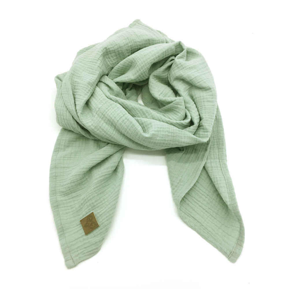 XL Musselin Tuch aus Bio-Baumwolle in vielen Farben