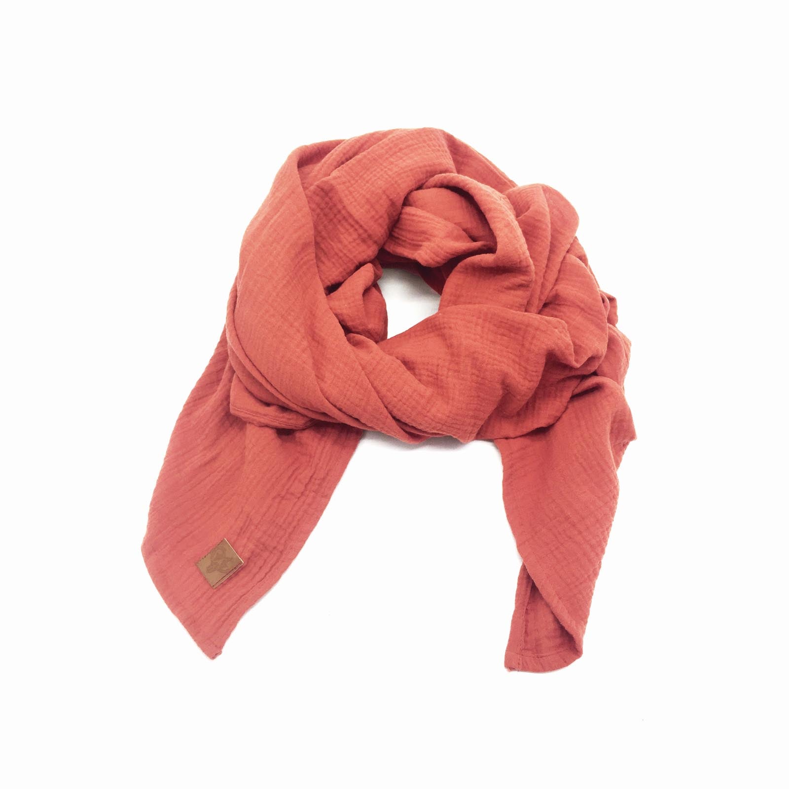 XL Musselin Tuch aus Bio-Baumwolle in vielen Farben