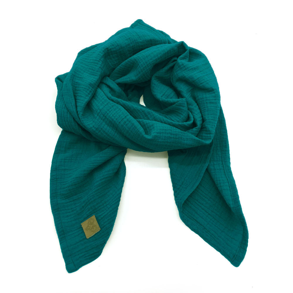 XL Musselin Tuch aus Bio-Baumwolle in vielen Farben