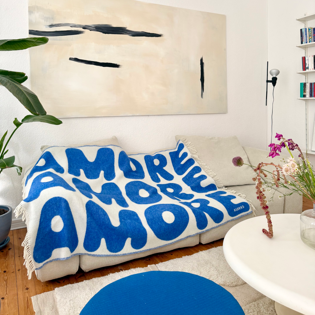 Wolldecke AMORE | Klekks