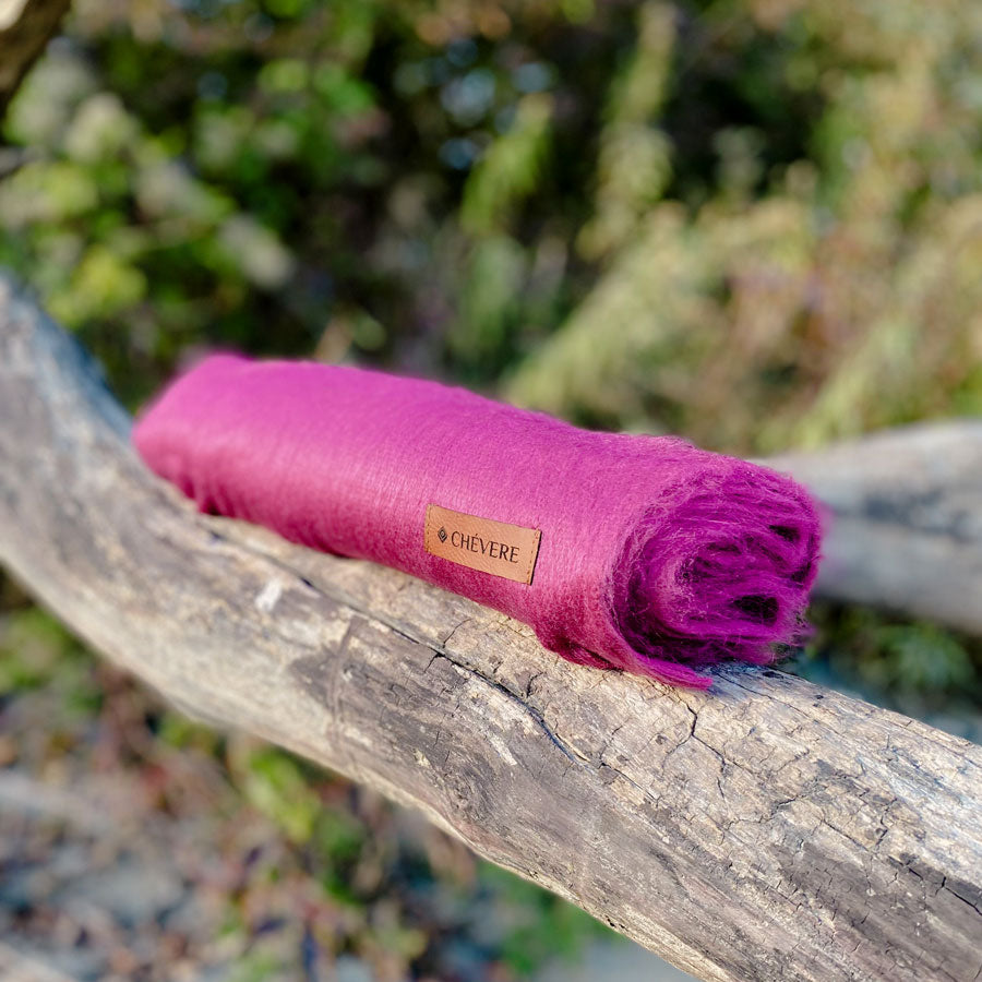 Alpakaschal Brombeer