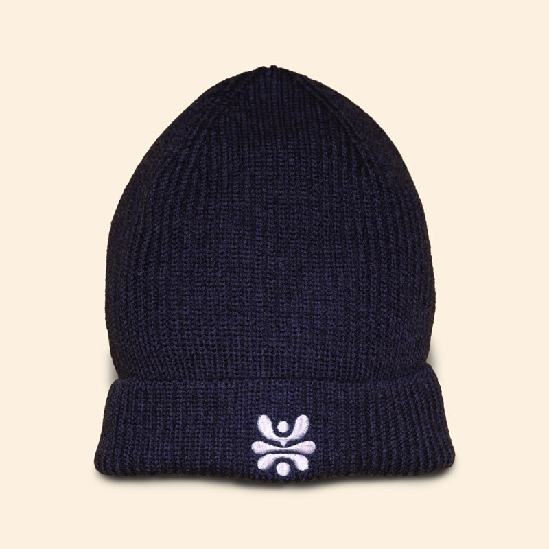 Mütze aus Merinowolle PAPALE BLAU