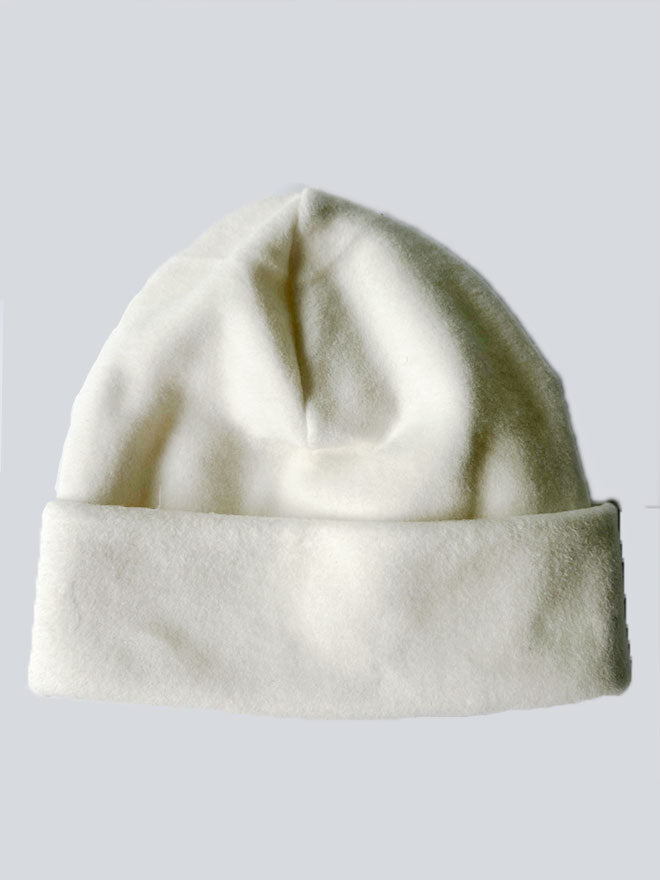 Beanie Hanna aus weichem Baumwoll-Fleece