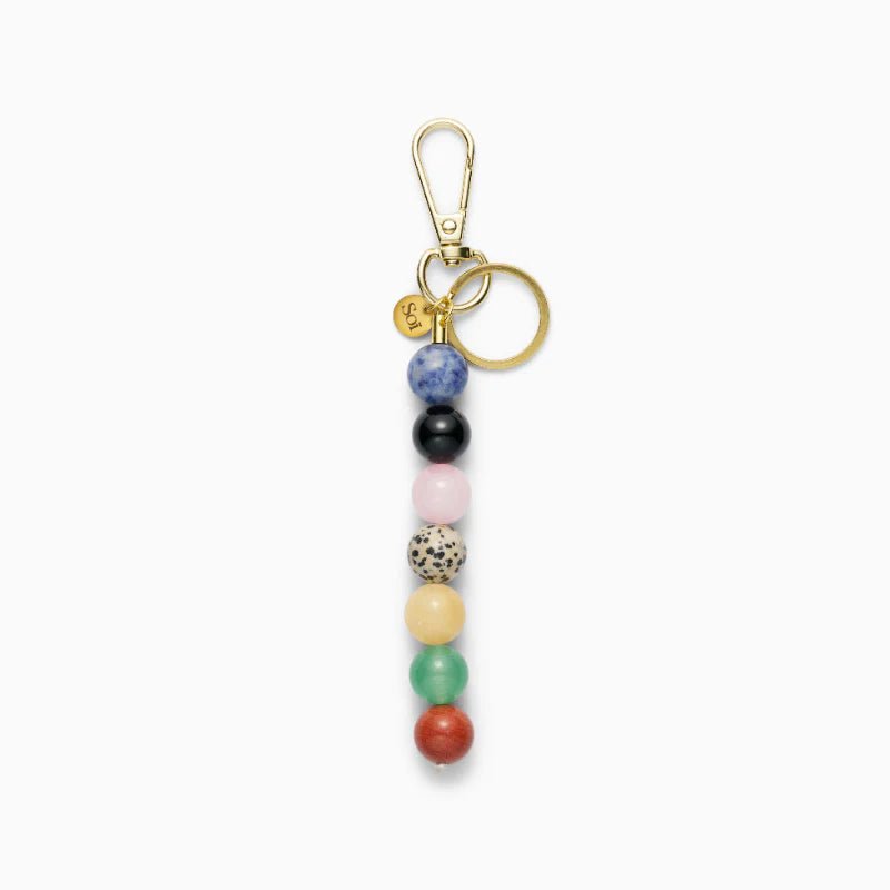 Bag Charm Schlüsselanhänger Edelsteine „Creativity" – Symbol für Kreativität | Soï simply love it.- simply love it.