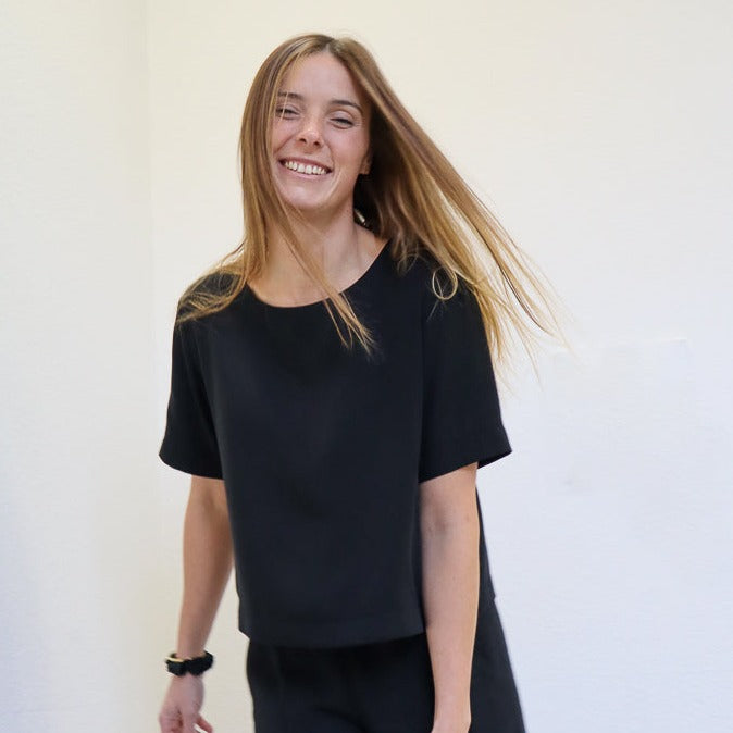 Bluse DAMIL.A charcoal