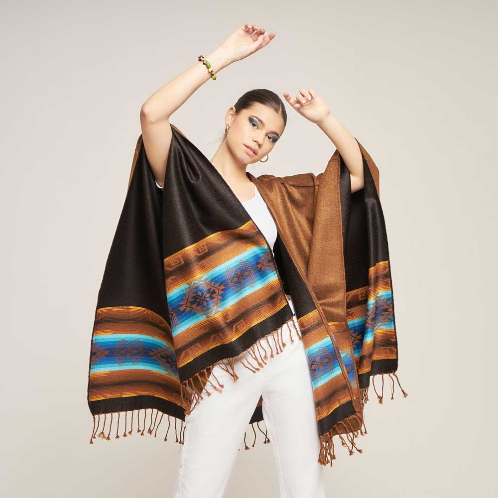 Poncho - Brown