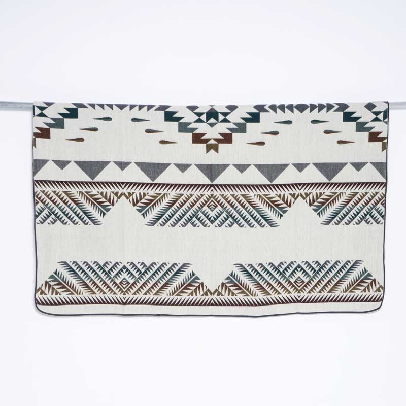 ETHNO Kingsize Decke Andes Grey/Brown