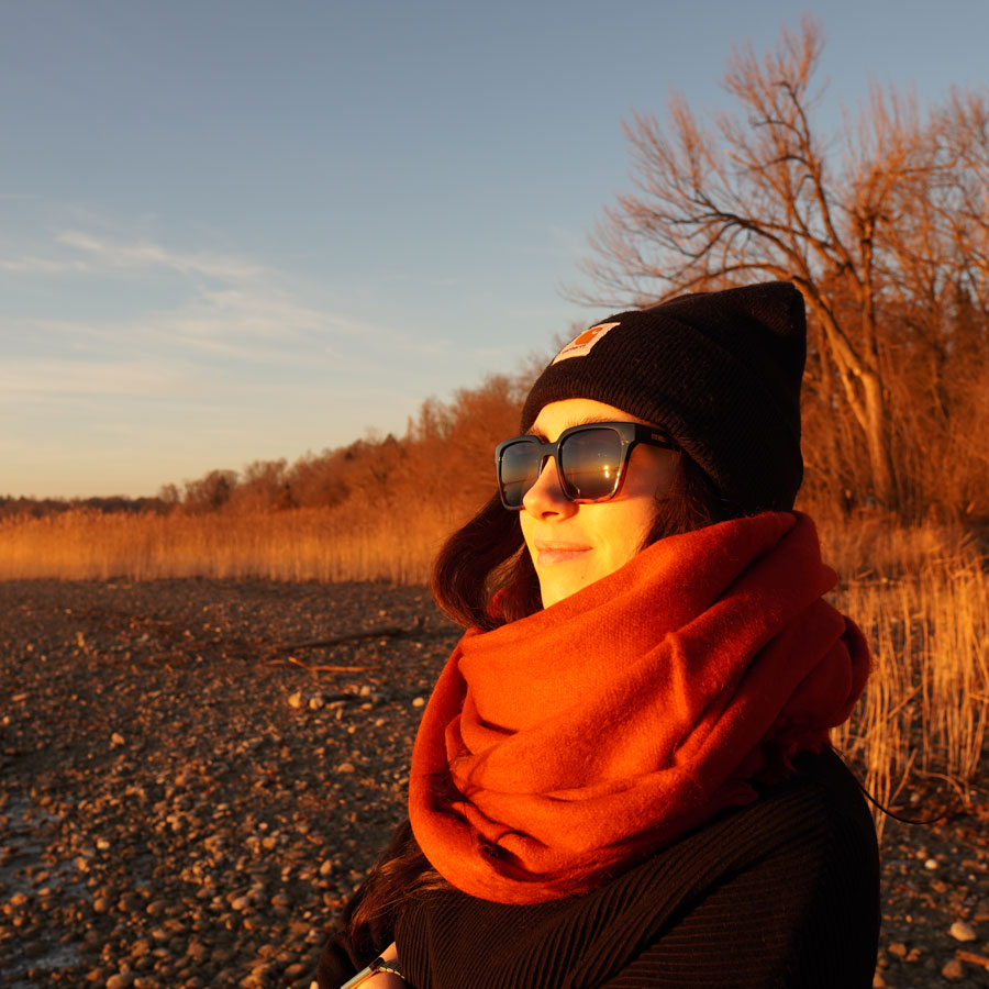 Alpakaschal Terracotta