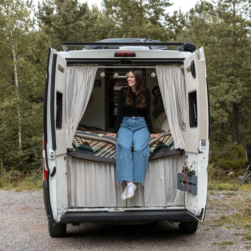 Ethno Kuscheldecke Grau Braun