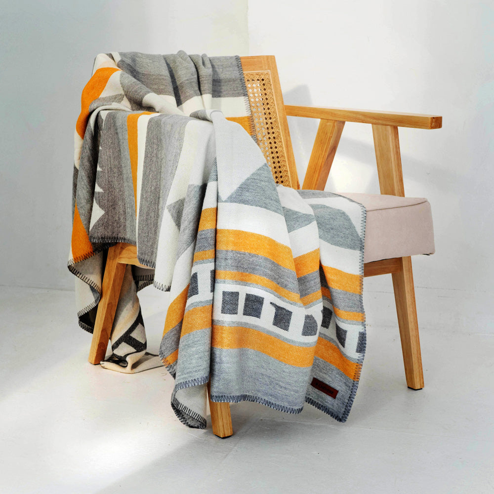 Merino Schurwolldecke, Bettdecke Merino, outdoor wolldecke, nachhaltige Wolldecke, Navajo Wolldecke, Hippie Kuscheldecke