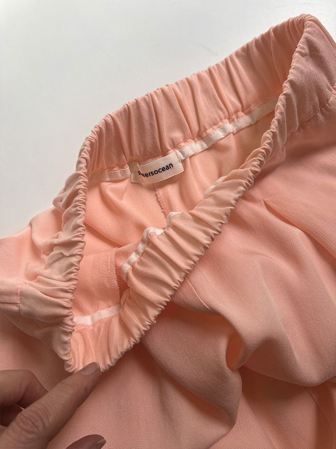 FENJA Hose – Wide Leg-Pant in Blush