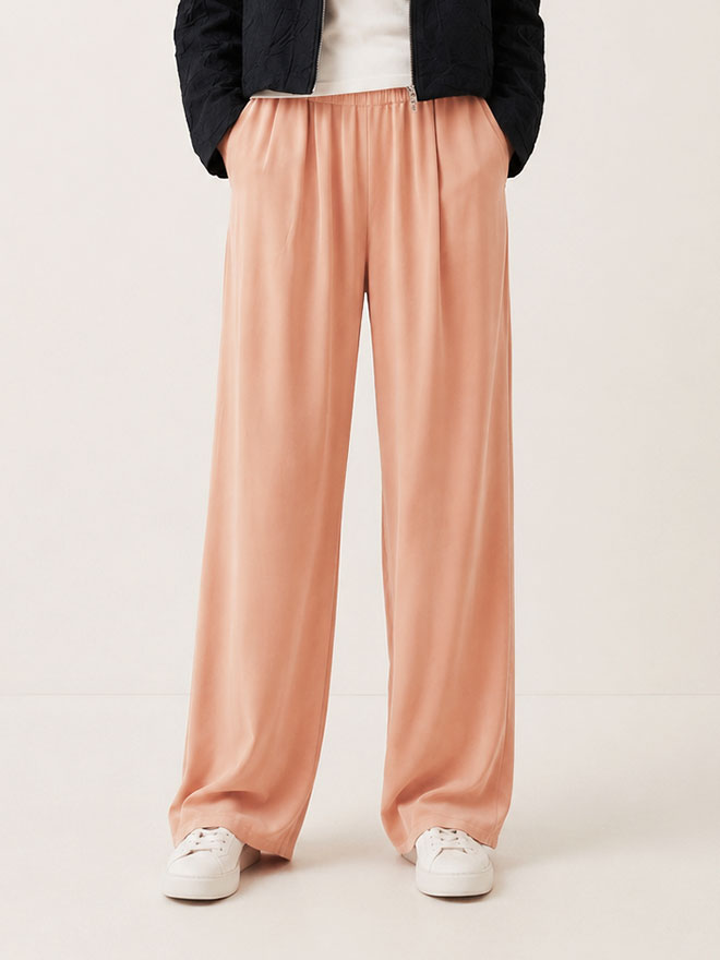 FENJA Hose – Wide Leg-Pant in Blush