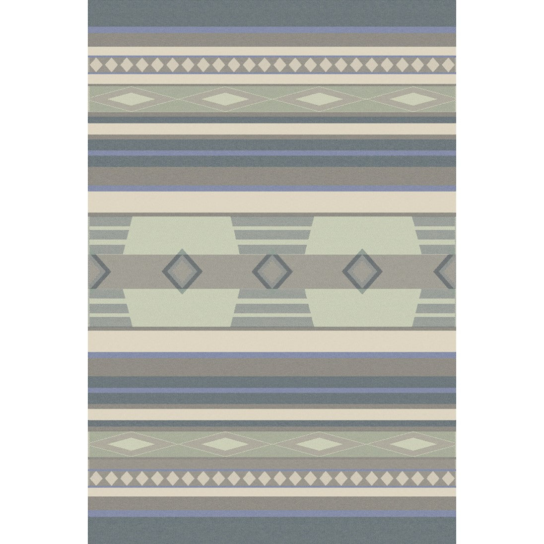 Schurwolldecke Buenaventura Blue