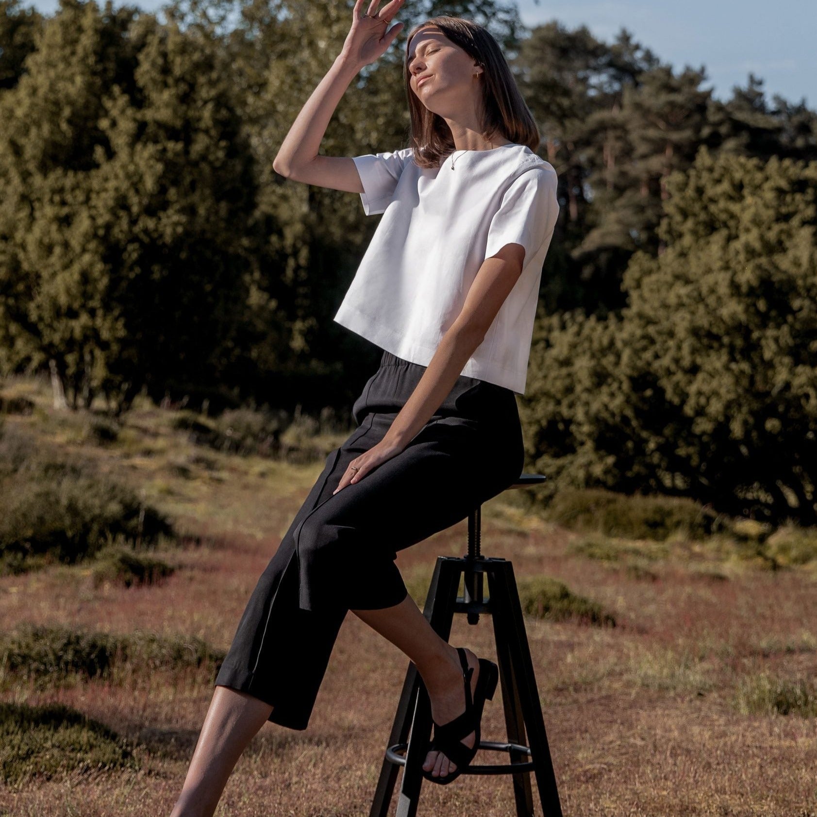 Culotte AVAY.A charcoal