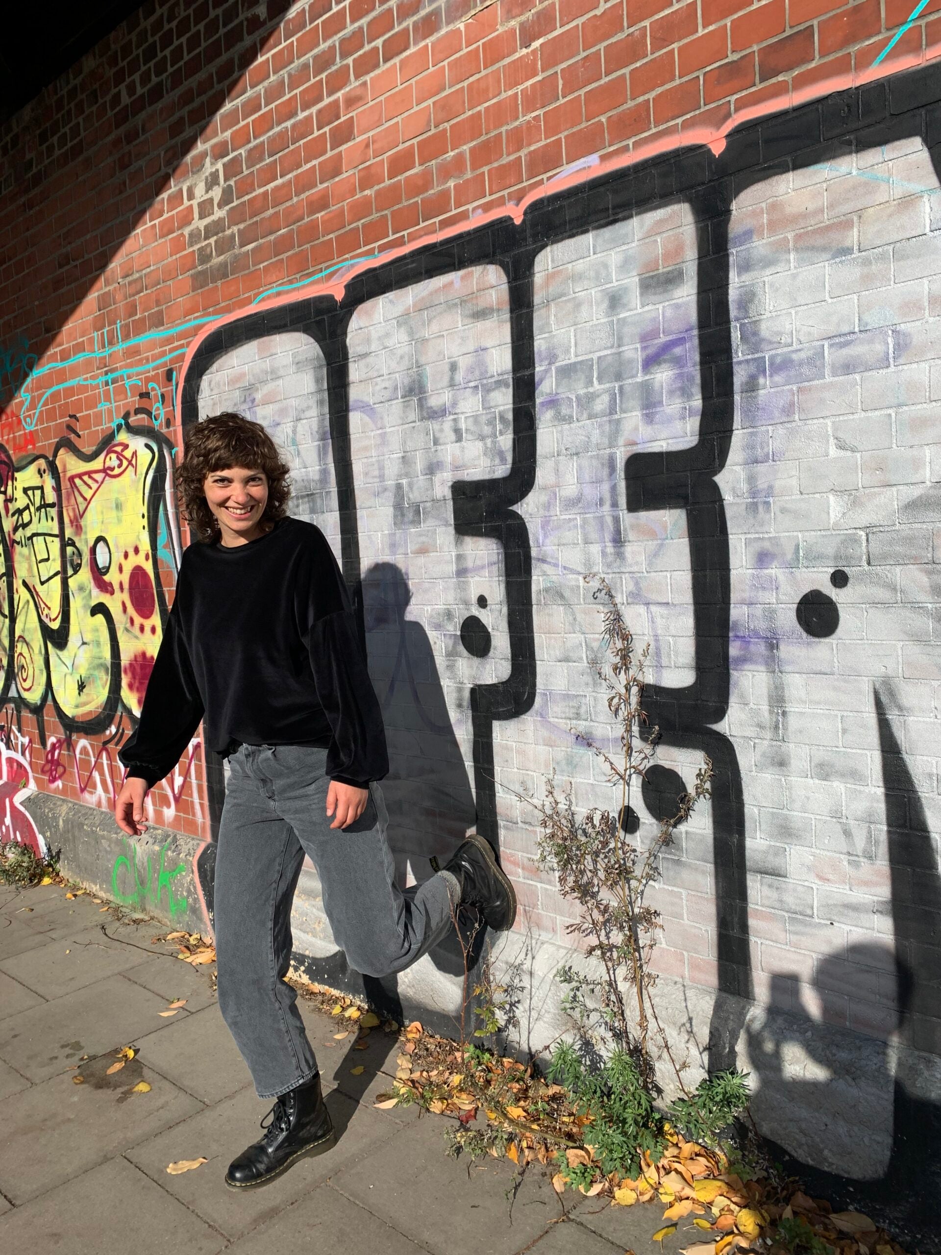 Nickipullover - Schwarz