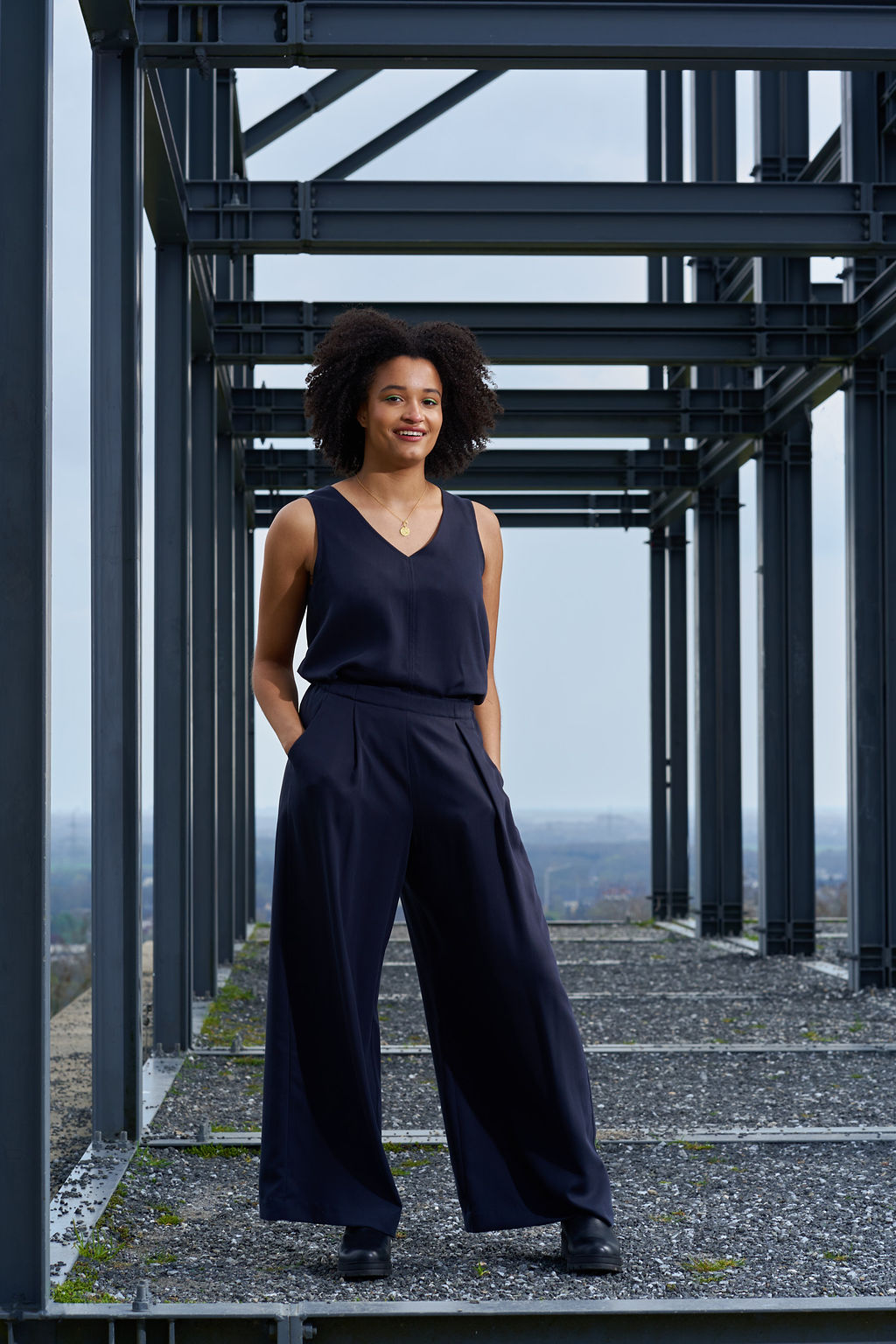 Sommerhose aus TENCEL™ Culotte oder lang - handgefertigt in Hamburg | Jede Studio
