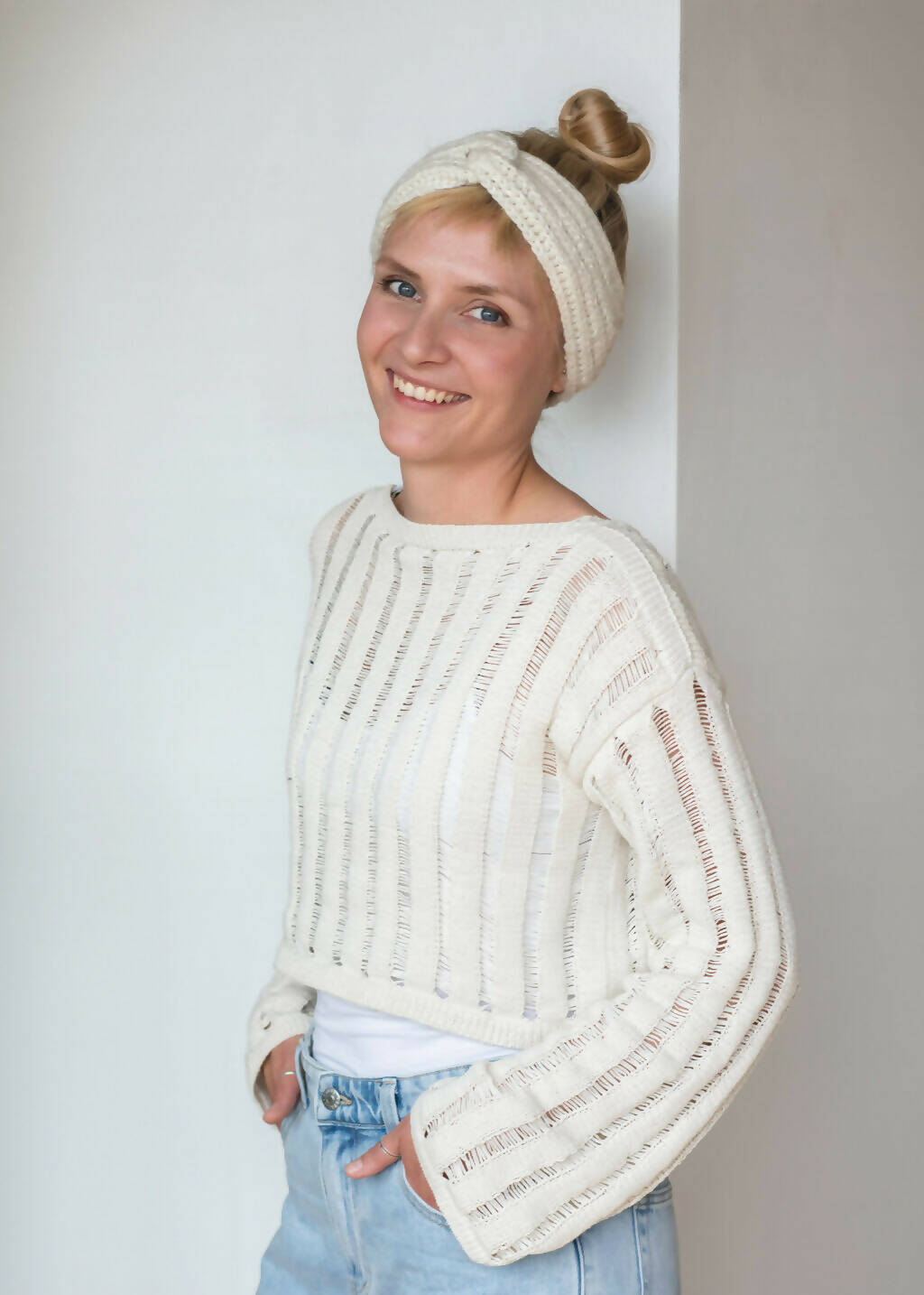 Stirnband aus Bananenfasern