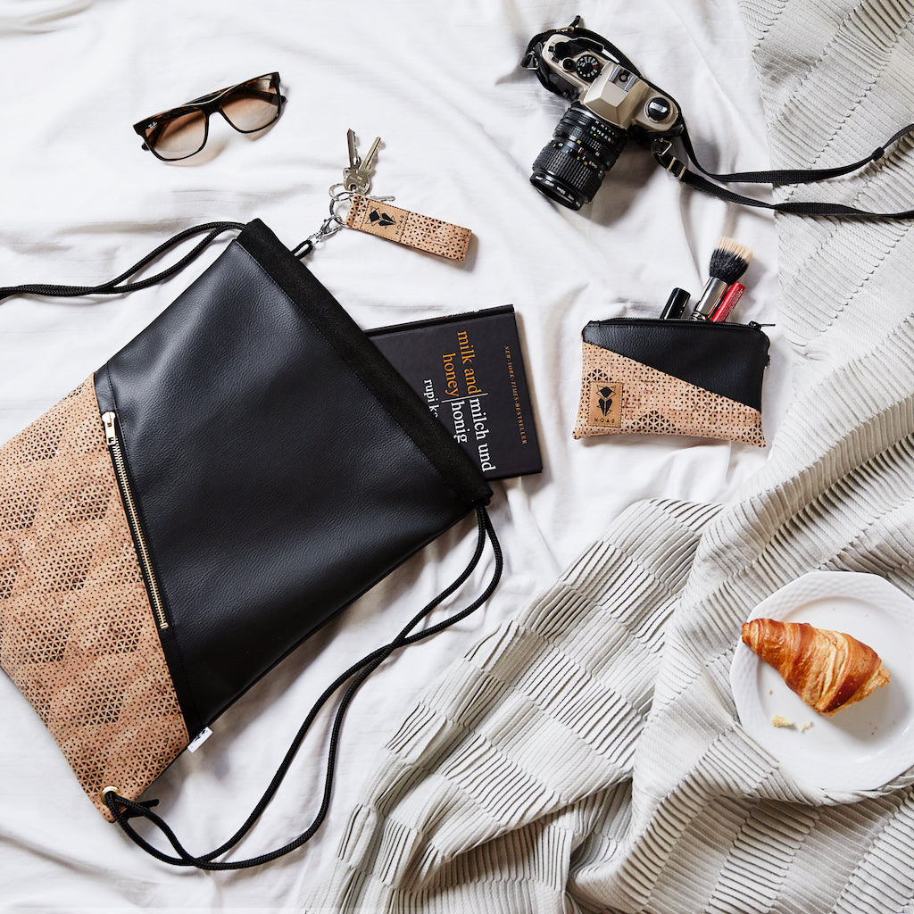 Kork Weinrot Schlüsselanhänger