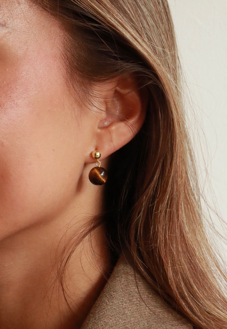 Ohrringe Tiger Eye "Healing"