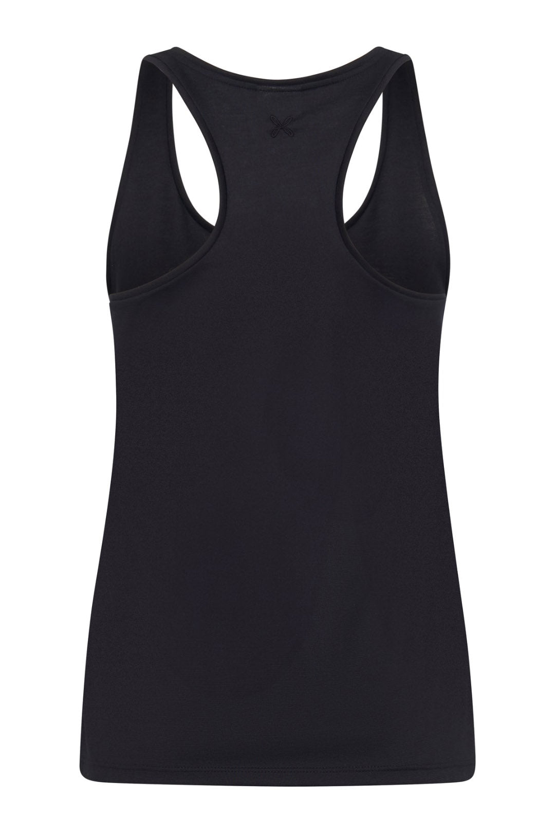 Biodegradable yoga & activewear top in Caviar Black - designed for circular fashion