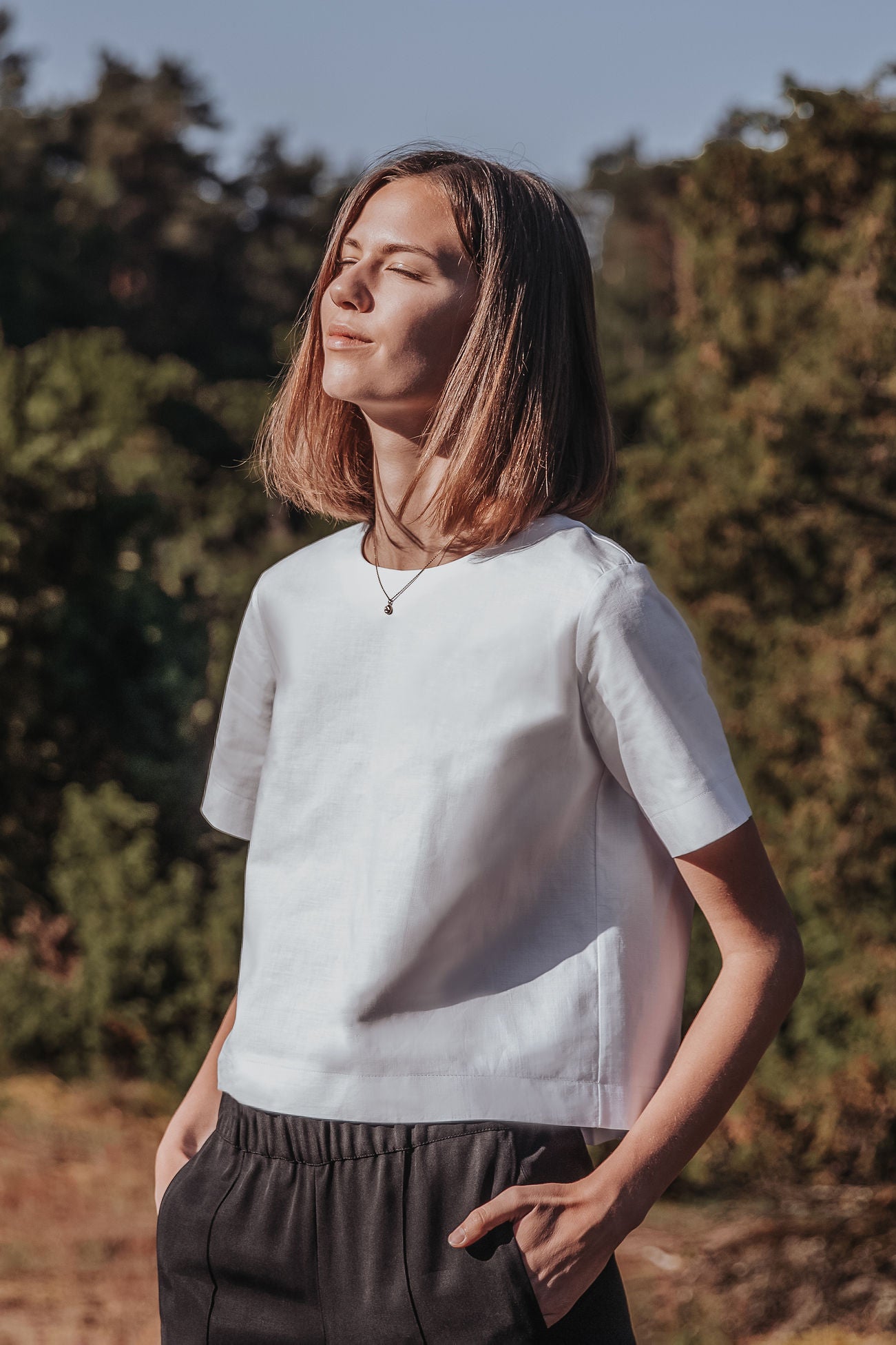 Bluse DAMIL.A pearl
