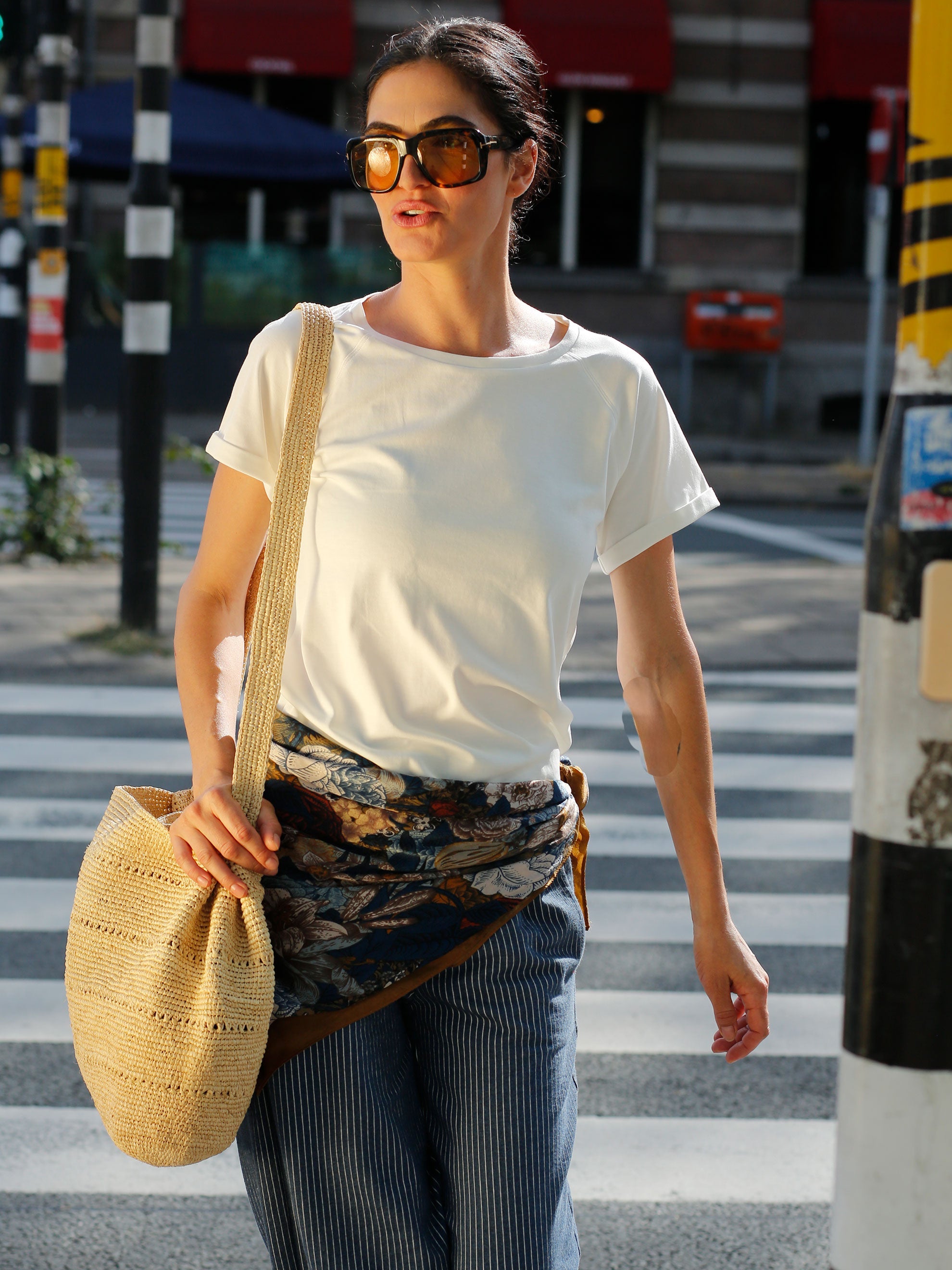 T-Shirt Smilla aus weicher Pima-Baumwolle in off-white | Sweersocean