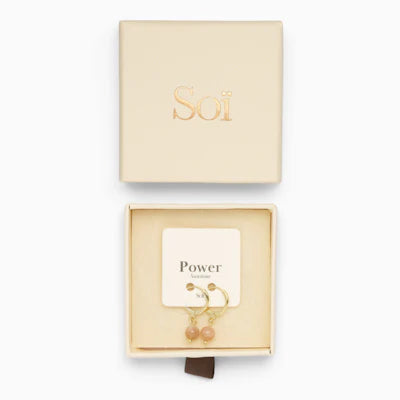 Ohrring für Damen Ava Sonnenstein "Power" - Symbol für Kraft | Soï