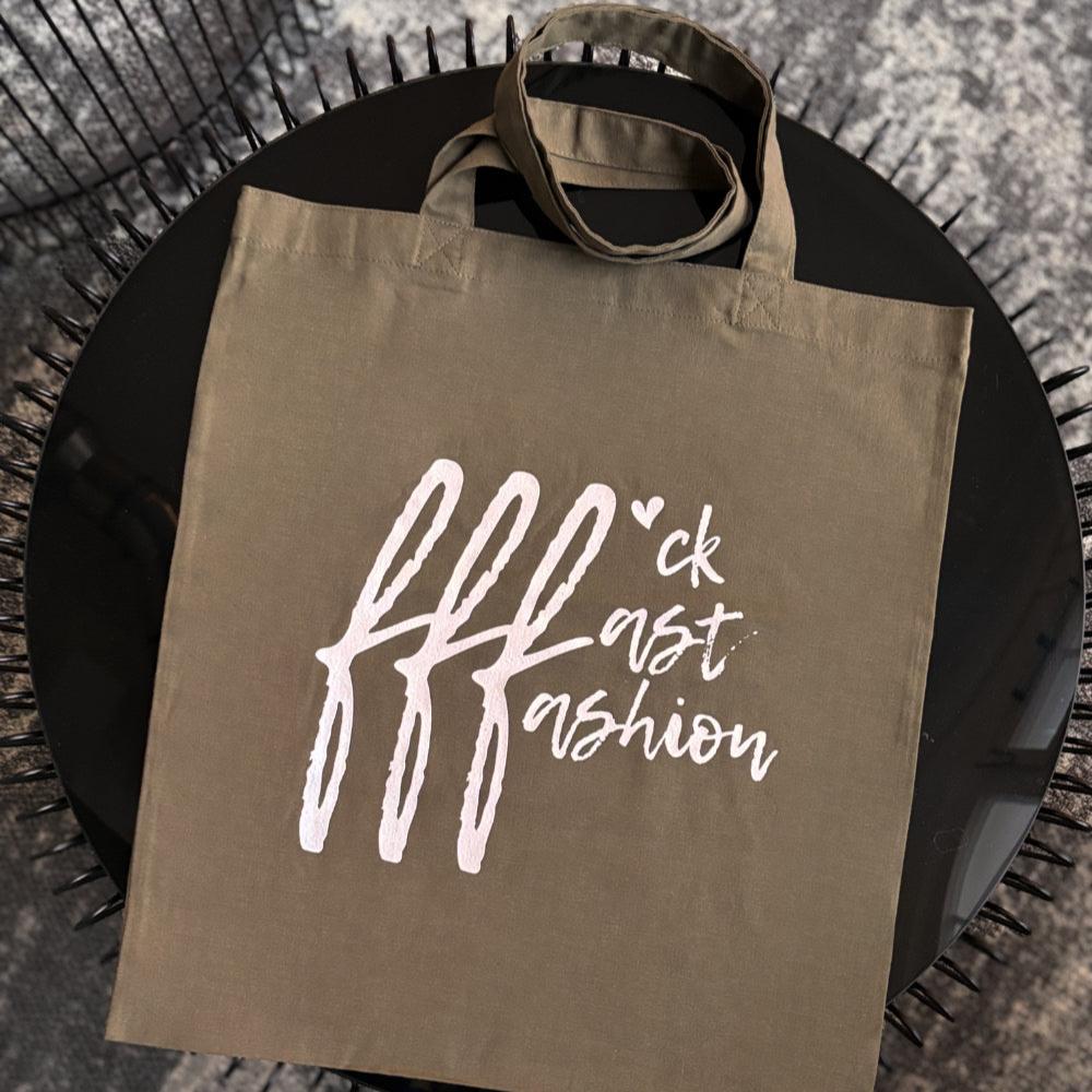 Statement Bag F*ck Fast Fashion