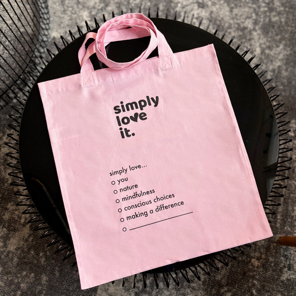 simply love it - Deine Statement Bag für positive Veränderung