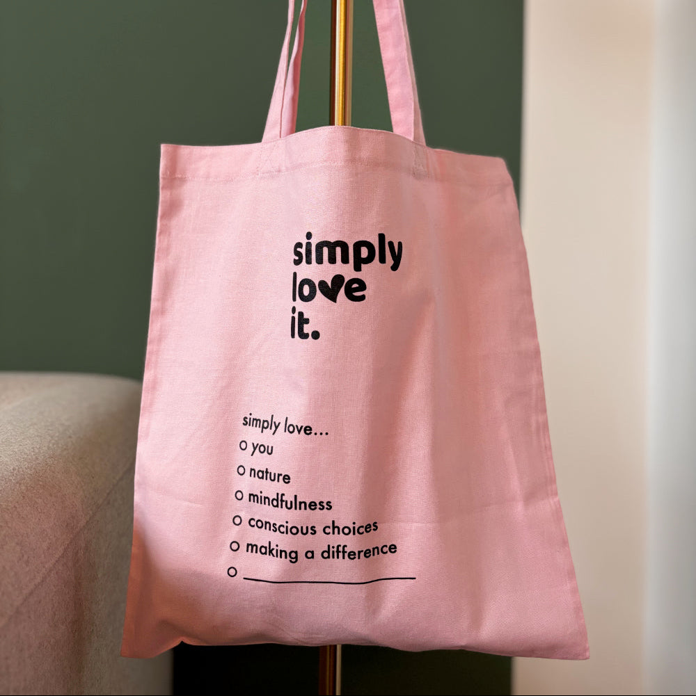 simply love it - Deine Statement Bag für positive Veränderung